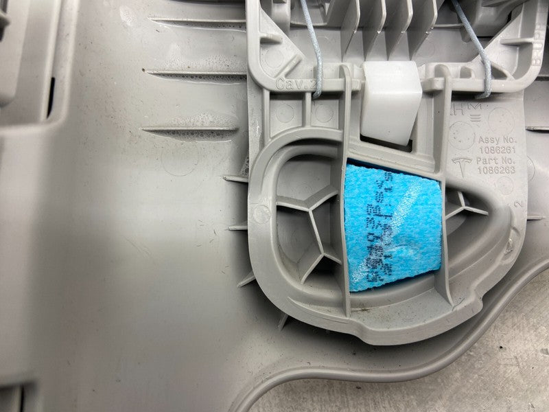 1086255 91 H ⭕17-23 Model 3 Passenger Side B-Pillar Upper Trim Cover Panel Right 1086255-91-H