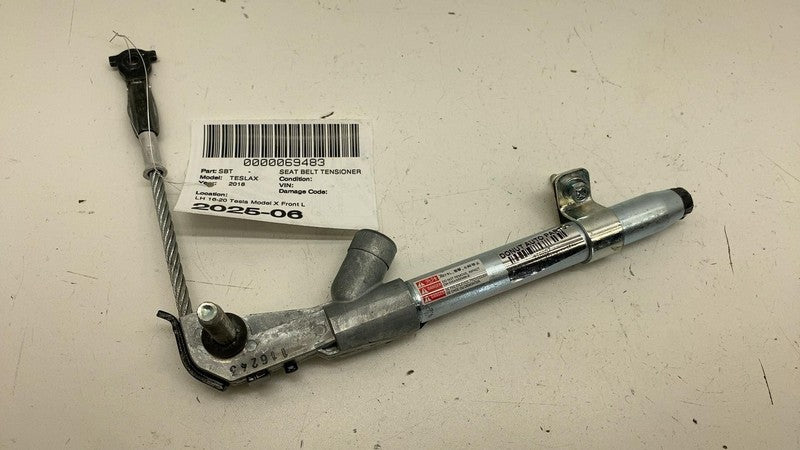 ⭕16-20 Tesla Model X Front Left Seat Belt 1st Row Lap Pretensioner 100