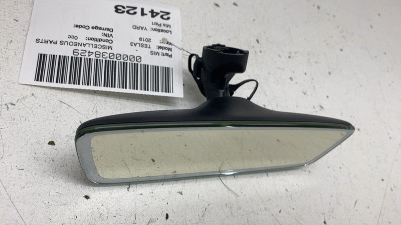 E11 048419 ⭕ 2017-2023 Tesla Model 3 Front Upper Windshield Interior Rear View Mirror Assy