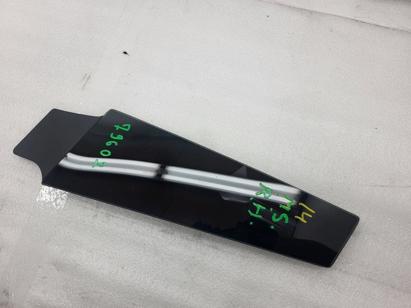 ⭕ 2012-2015 Tesla Model S MS Right B-Pillar Molding Applique Glass Trim Cover RH