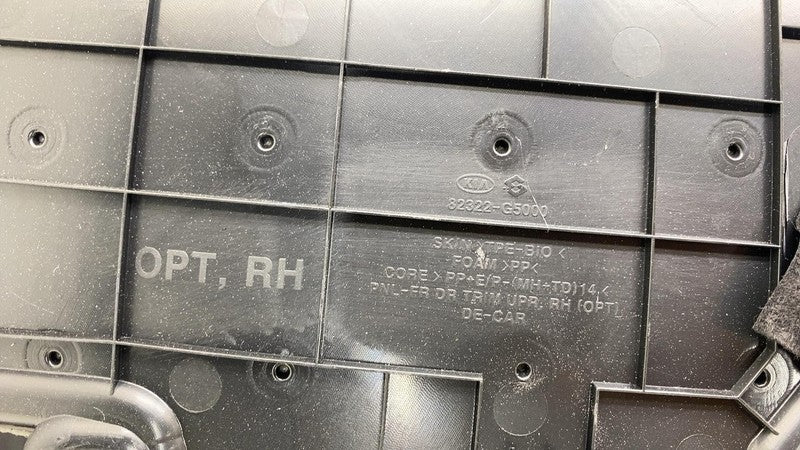 82321-G5000 ⭕ 2020-2021 Kia Niro Front Right Interior Door Panel Trim Card Cover 82321-G5000