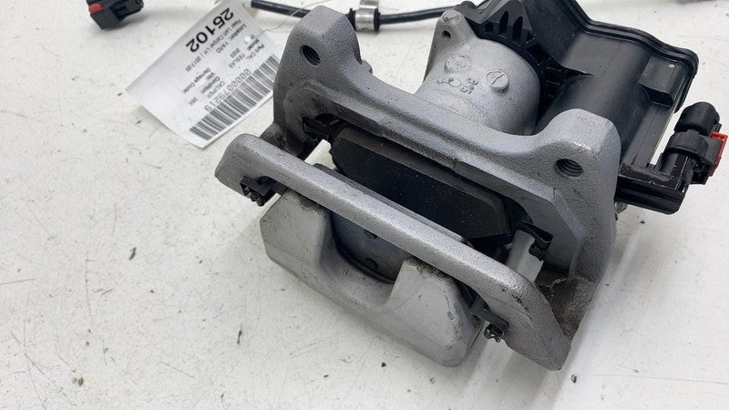 ⭕ 17-25 Tesla Model 3 M3 Rear Left Caliper w/ Brake Hose Line BASE 104