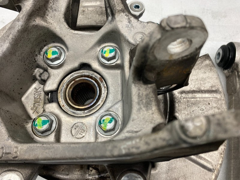 ⭕ 12-15 Tesla Model S Rear Right Spindle Knuckle Hub + Control Arm Lin