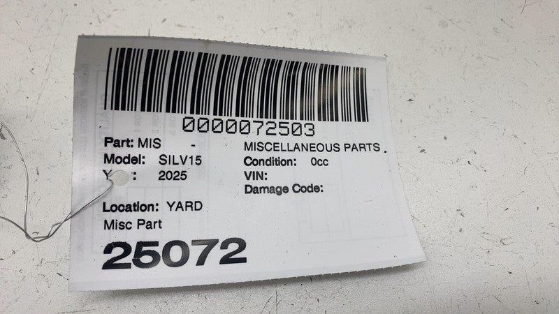 ⭕ 19-25 Chevrolet Silverado 1500 Front Passenger Side Windshield Wiper