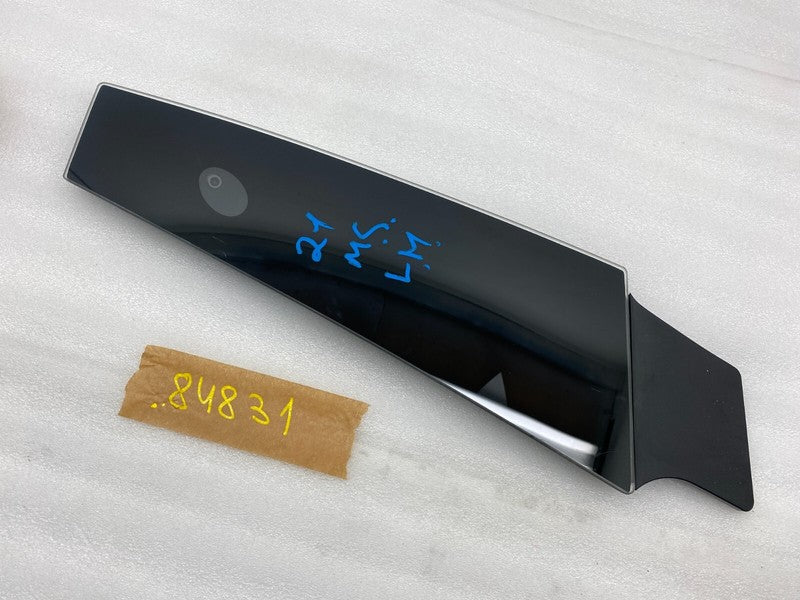 109230600G ⭕ 2016-2020 Tesla Model S Driver Side B-Pillar Applique Glass Left 1092306-00-G