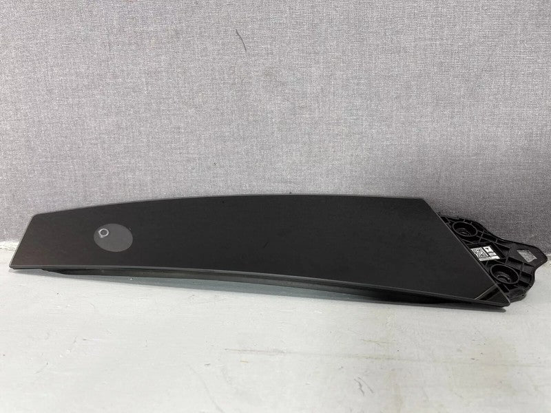 110043700E ⭕ 17-23 Model 3 Left B-Pillar Applique Glass Trim Molding w/ Camera 1100437-00-E