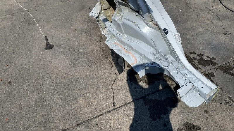 ⭕ 2020-2023 Tesla Model Y Rear Left Quarter Panel Structural Cutout White PPSW