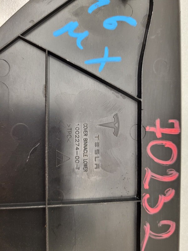 100227400E ⭕ 12-20 Model S Speedometer Gauge Instrument Cluster Lower Binnacle 1002274-00-E