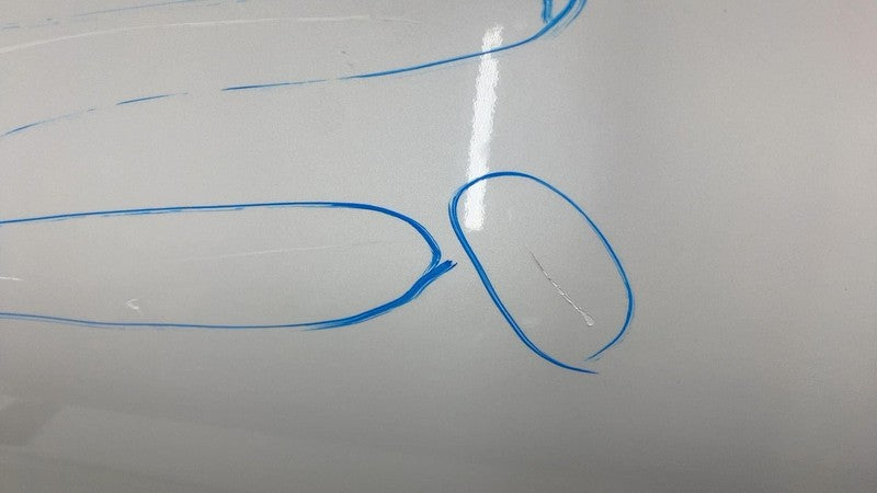 16-19 Mercedes-Benz GLE350 Rear Left Door Shell Panel w/ QTR Glass White - 799