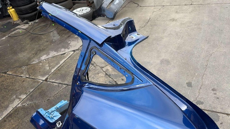 ⭕ 2020-2024 Tesla Model Y Rear Left Quarter Panel Structural Cutout LH Blue PPSB