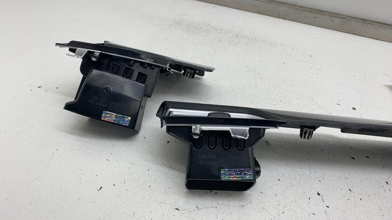 600762800C 12-15 Model S SET of Dash A/C Air Vent Outlet Dashboard Trim Panel 6007629-00-C