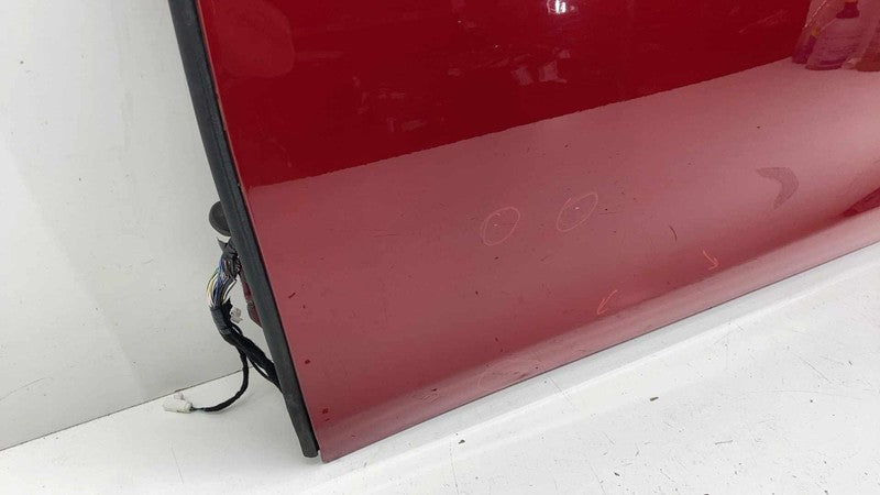 ⭕ 12-15 Tesla Model S Front Driver Side Door Shell Panel Left Assembly Red PPMR