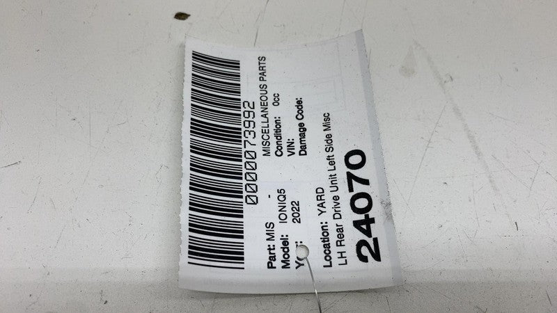 59796GI000 ⭕ 22-24 Hyundai Ioniq 5 Rear Passenger ABS Wheel Speed Sensor Right 59796-GI000