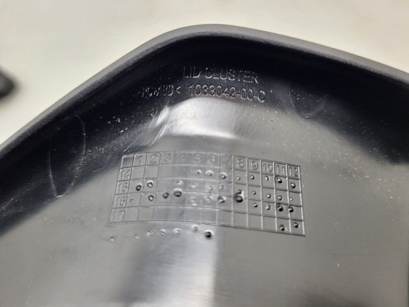 103304101C ⭕ 16-20 Model S Speedometer Gauge Trim Instrument Cluster Bezel OEM 1033041-01-C