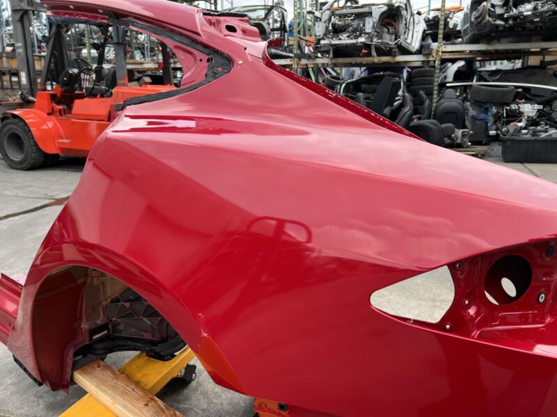 2016-2020 Tesla Model S Rear Driver Side Quarter Panel Structural Cutout Left LH