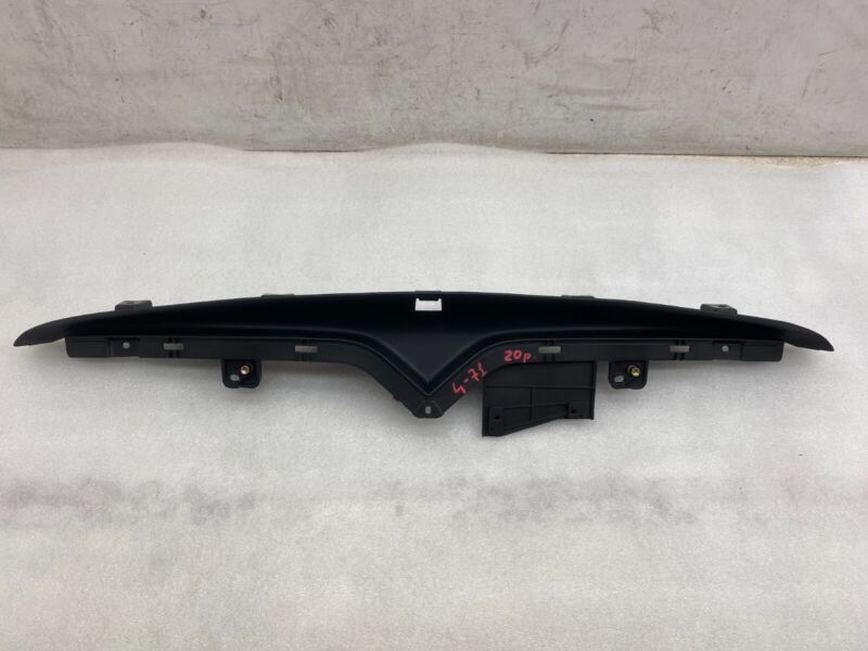 161707300A 2021-2023 Tesla Model X Front Bumper Fascia Upper Grille T-Badge Carrier Black