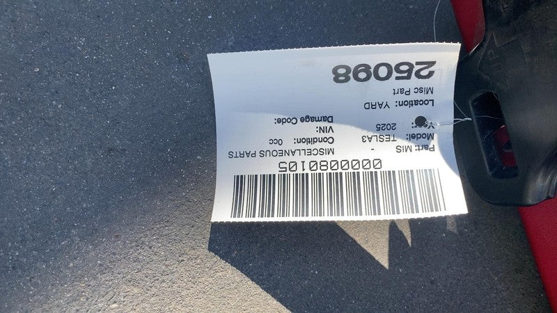 1530484-00-D ⭕ 24-25 Model 3 Rear Bumper Beam Extrusion Reinforcement Impact Bar 1530484-00-D
