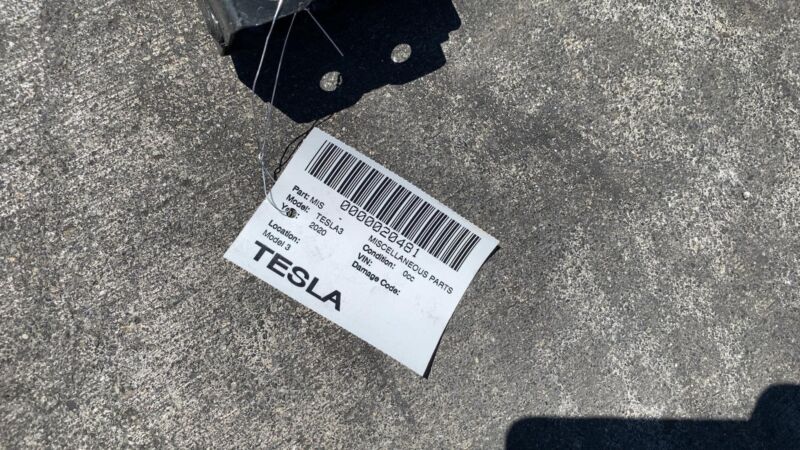 1044531 00 B 2020-2023 Tesla Model Y Front Suspension Subframe Structure Cradle Crossmember