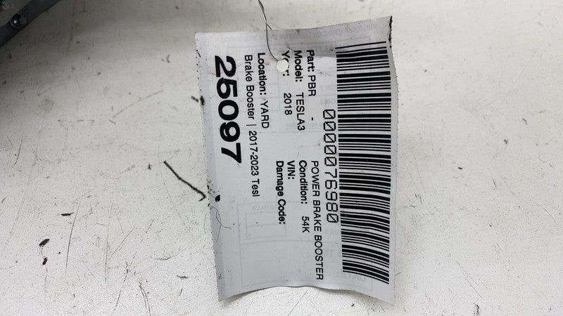 104467100D ⭕ 2017-2023 Model 3 Power Brake Booster Master Cylinder & Reservoir 1044671-00-D