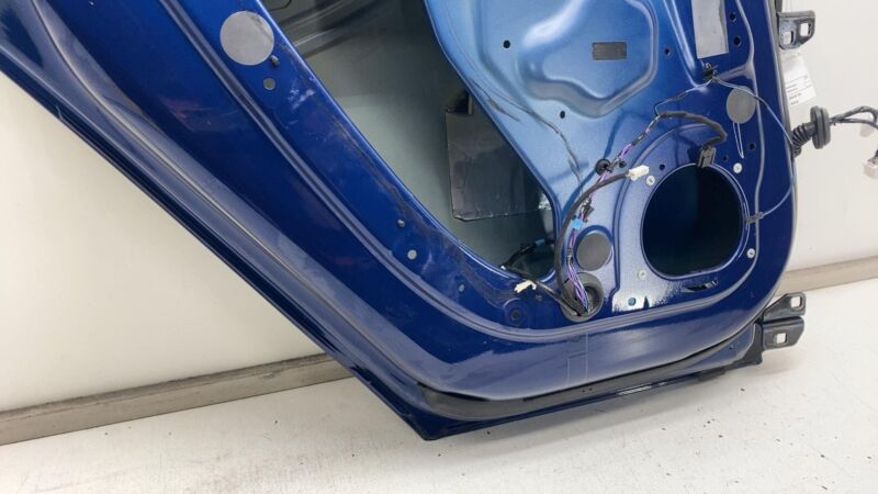 2012-2015 Tesla Model S MS Rear Driver Side Door Shell Panel Left LH Blue - PPSB