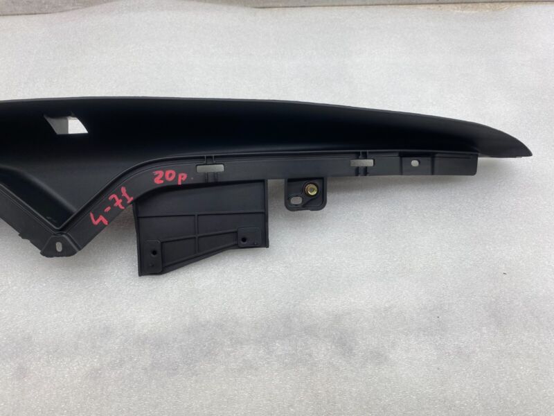 161707300A 2021-2023 Tesla Model X Front Bumper Fascia Upper Grille T-Badge Carrier Black