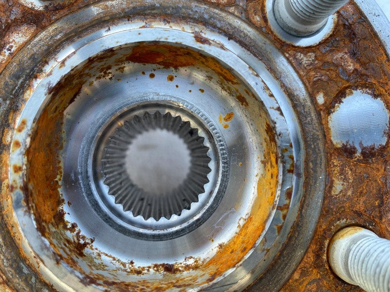 107216100A ⭕ 16-20 Model S X Rear Right Spindle Knuckle w/ Hub & Dust Shield 1072161-00-A