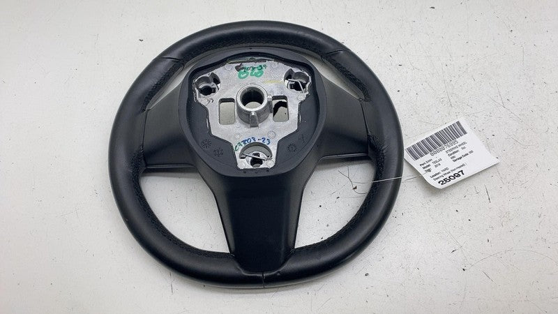110532400E ⭕ 2017-2020 Tesla Model 3 Steering Wheel Leather Black (Non-Heated) 1105324-00-E