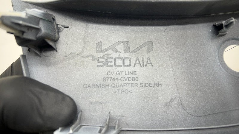 87744CVDB0 ⭕22-23 Kia EV6 GT Rear Right Garnish Quarter Fender Wheel Arch Flare 87744-CVDB0