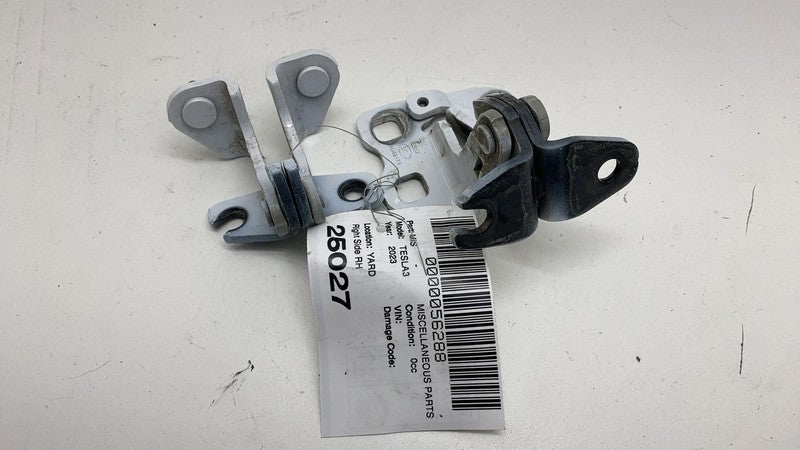 A046571 2017-2023 Tesla Model 3 PAIR Rear Passenger Side Upper & Lower Door Hinge Right