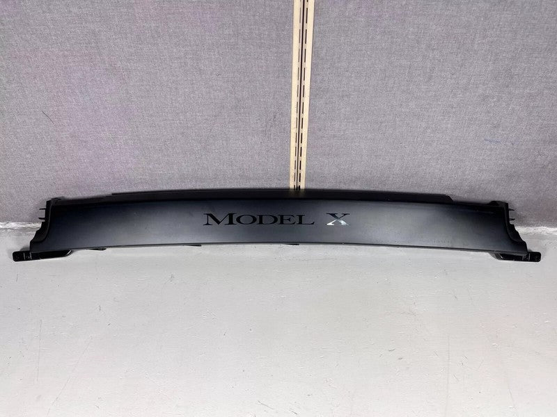 105841400 ⭕ 16-20 Model X Rear Passenger Side Falcon Door Top Trim Panel Right 1058414-00