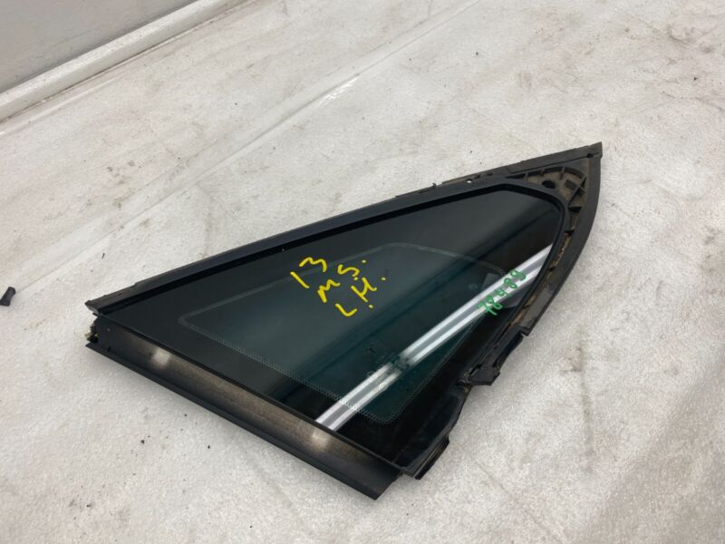 2012-2015 Tesla Model S MS Rear Driver Side Quarter Fixed Glass Left LH Assembly