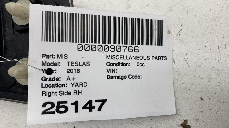 ⭕2016-2020 Tesla Model S Right B-Pillar Applique Glass Trim Molding 10