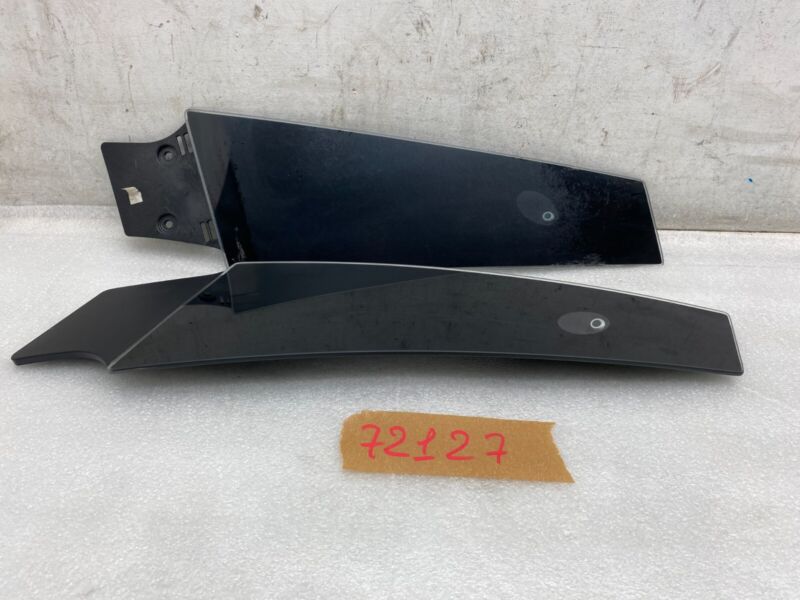 108389900C 2016-2020 Tesla Model S MS PAIR Left & Right B-Pillar Glass Applique with Camera