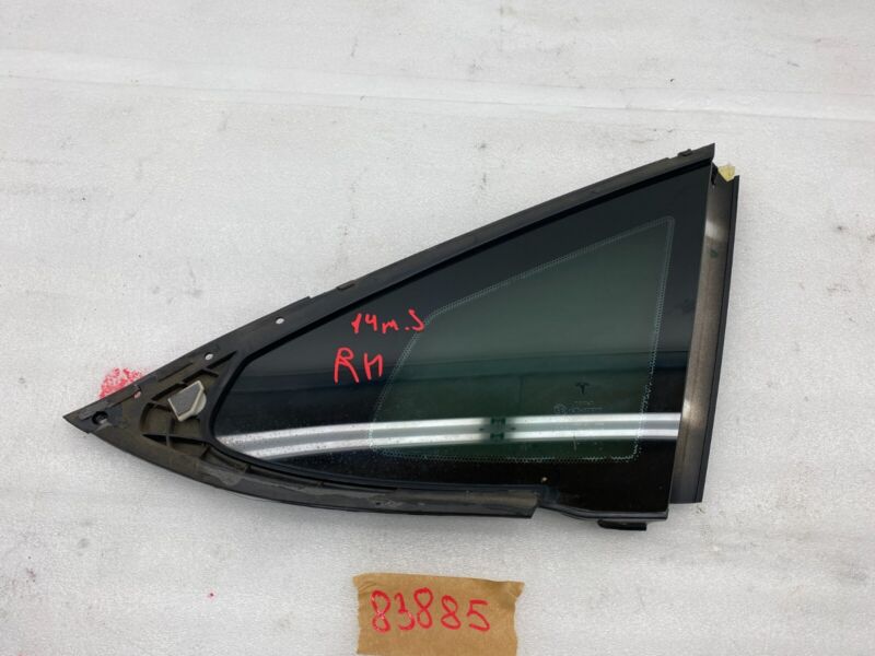 E6 43R-008010 2012-2020 Tesla Model S MS Rear Passenger Side Quarter Fixed Glass Right RH Assy