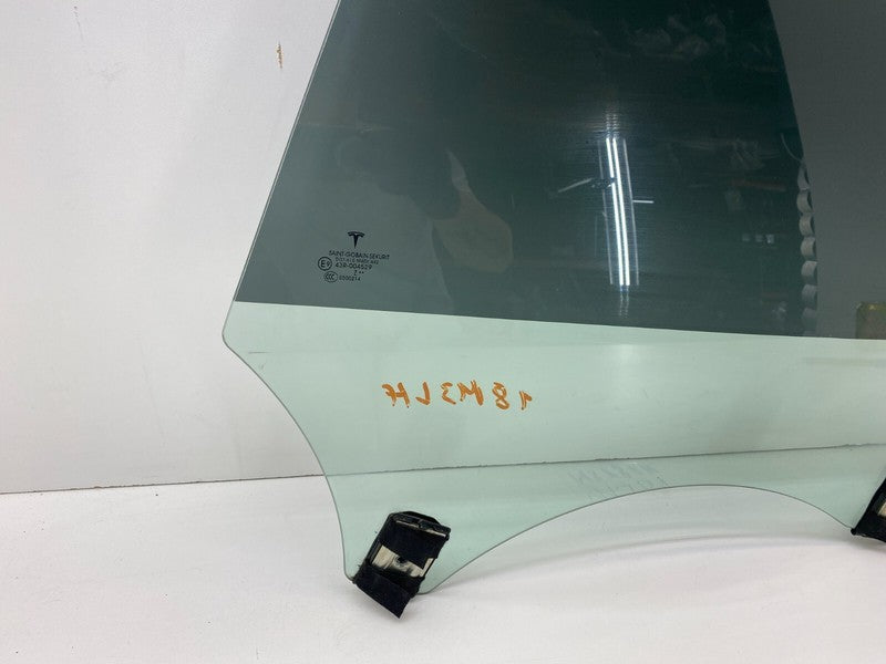 E9 43R-004529 ⭕ 17-23 Tesla Model 3 Rear Driver Side Door Window Glass Left LH Single Pane OEM