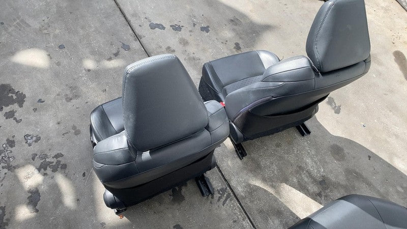 ⭕ 2019 Toyota C-HR Set of Front & Rear Left & Right Leather Black Seats - LB20