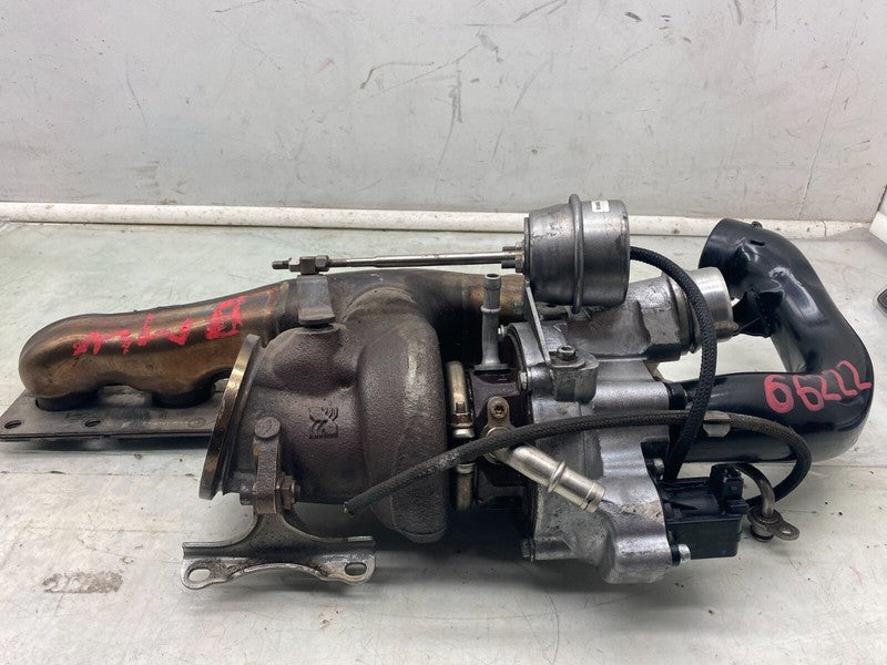 13717583727-04 2009-2017 BMW 5-Series Engine Turbocharger w/ Exhaust Manifold & Intake Duct OEM