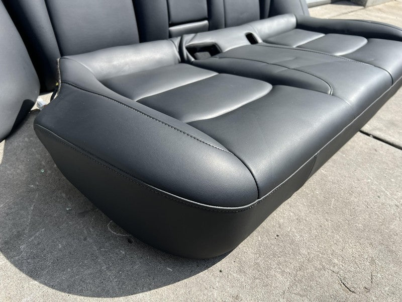 ⭕ 17-23 Model 3 Rear 2nd Row Seat Upper & Lower Cushion + Bolster 1455