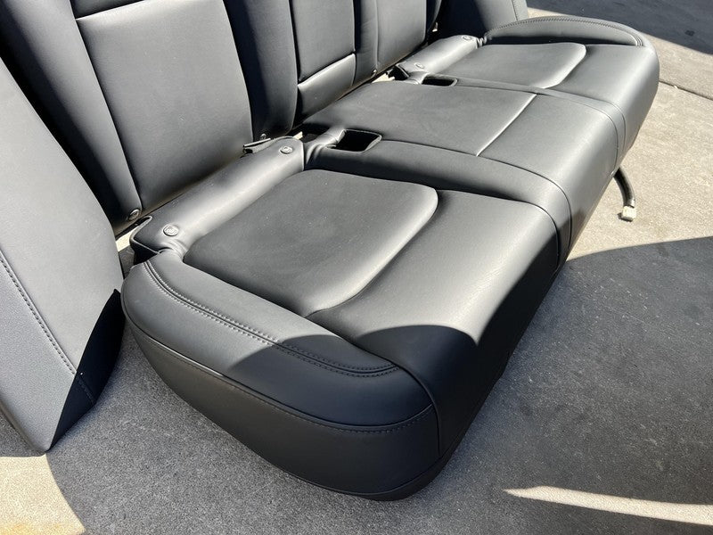 1552127-00-A ⭕ 2017-2023 Tesla Model 3 Front Left & Right Bucket & Rear Bench Seat + Bolster