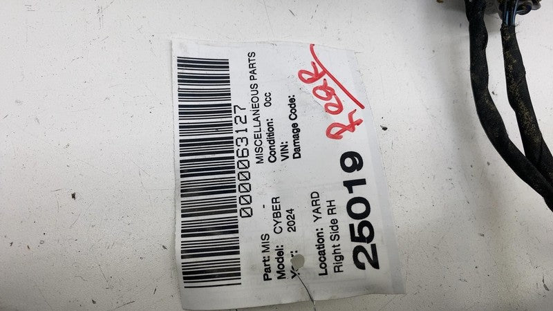168224100G ⭕ 24-25 Cybertruck Passenger Truck Bed Wire Wiring Harness Right RH 1682241-00-G
