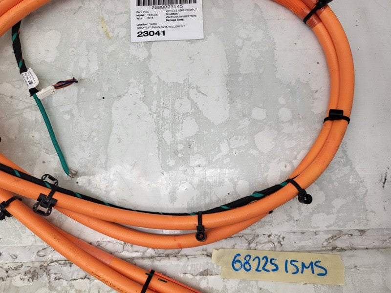 103018200E ⭕ 12-15 Model S MS Rear HV Junction Box to Charge Port Wire Harness 1030182-00-E