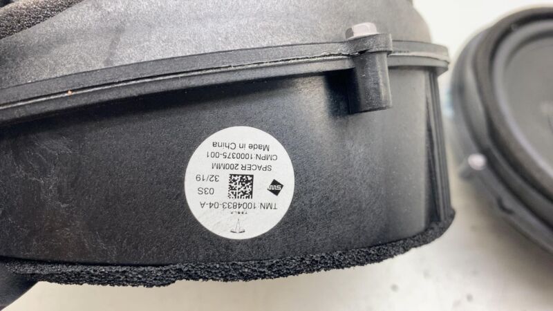 2012-2020 Tesla Model S X Front Left & Right Door Audio Speaker Mid Woofer 200MM