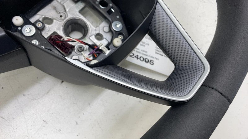 ⭕2024 2025 Tesla Model 3 Highland Steering Wheel And Controls Black 17