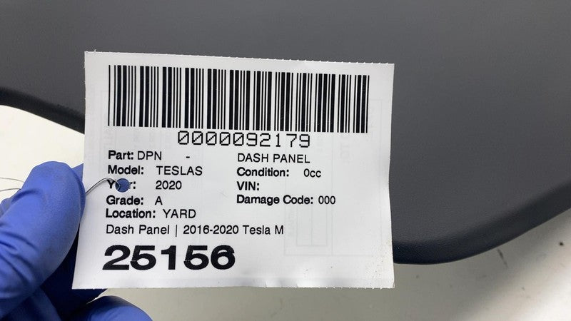 ⭕ 16-20 Tesla Model S Dashboard Instrument Panel Dash Top Pad Cover 10