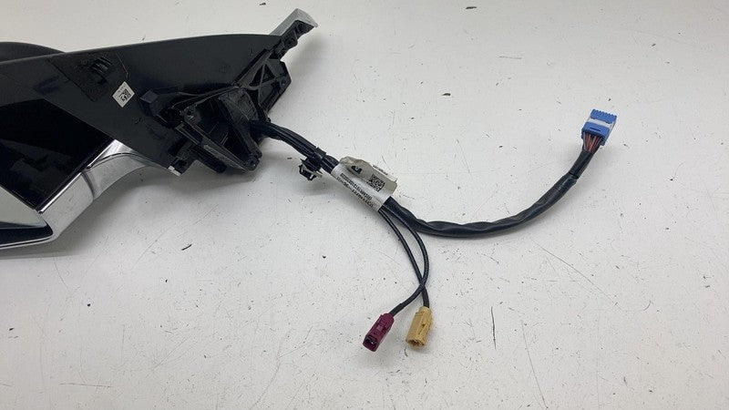 ⭕17-20 Tesla Model 3 Left Exterior Rear View Door Mirror Black PBSB 11