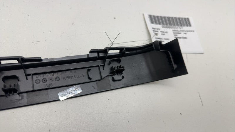 105501500D ⭕ 2016-2020 Tesla Model X Rear Right Falcon Door Trim Molding Cover 1055015-00-D