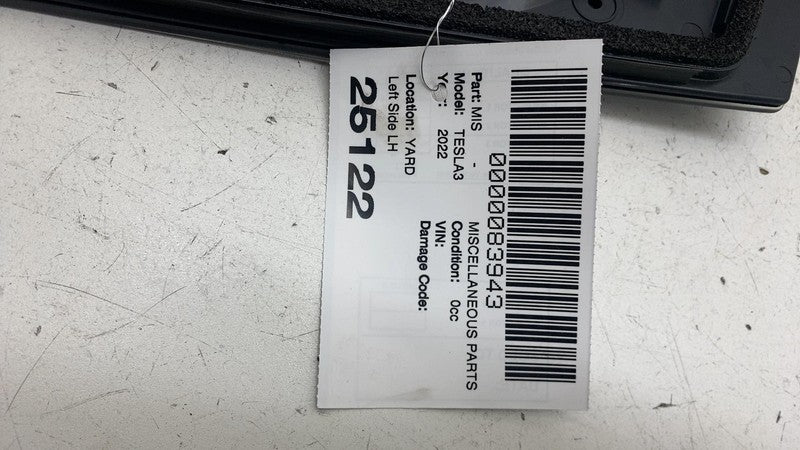 ⭕ 2017-2023 Tesla Model 3 Left B-Pillar Applique Glass Trim Molding 11