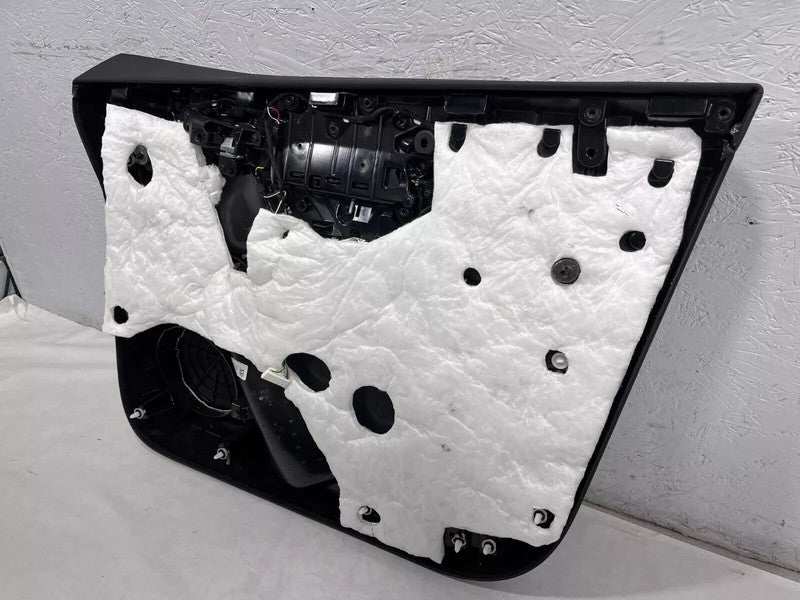 ⭕ 16-20 Model X Front Left Door Panel Trim Card Cover w/ Molding LH 10