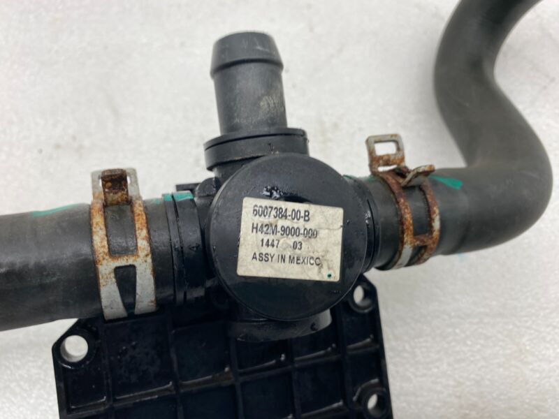 2012-2020 Tesla Model S MS Coolant Water Pump Valve 3-Port 3/4" inch w/ Hose OEM