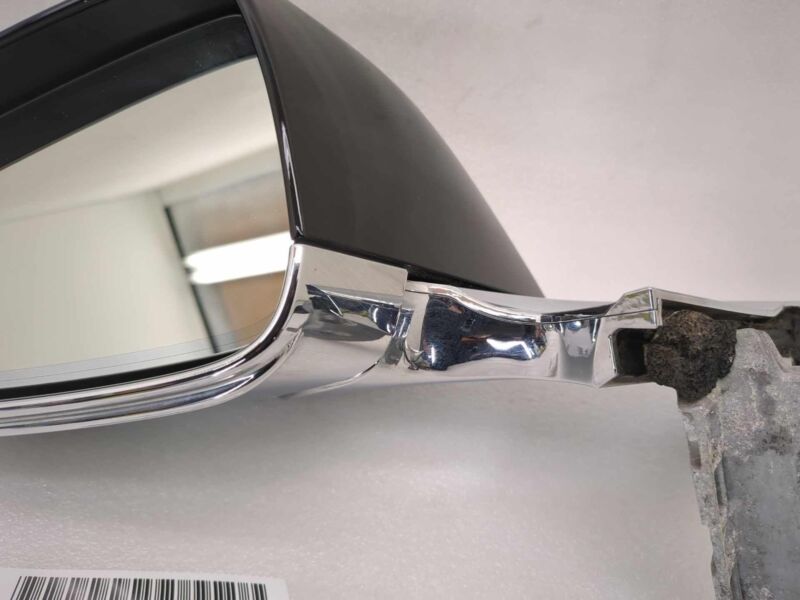 2012-2015 Tesla Model S MS Left Exterior Rear View Door Mirror LH Black - PBSB